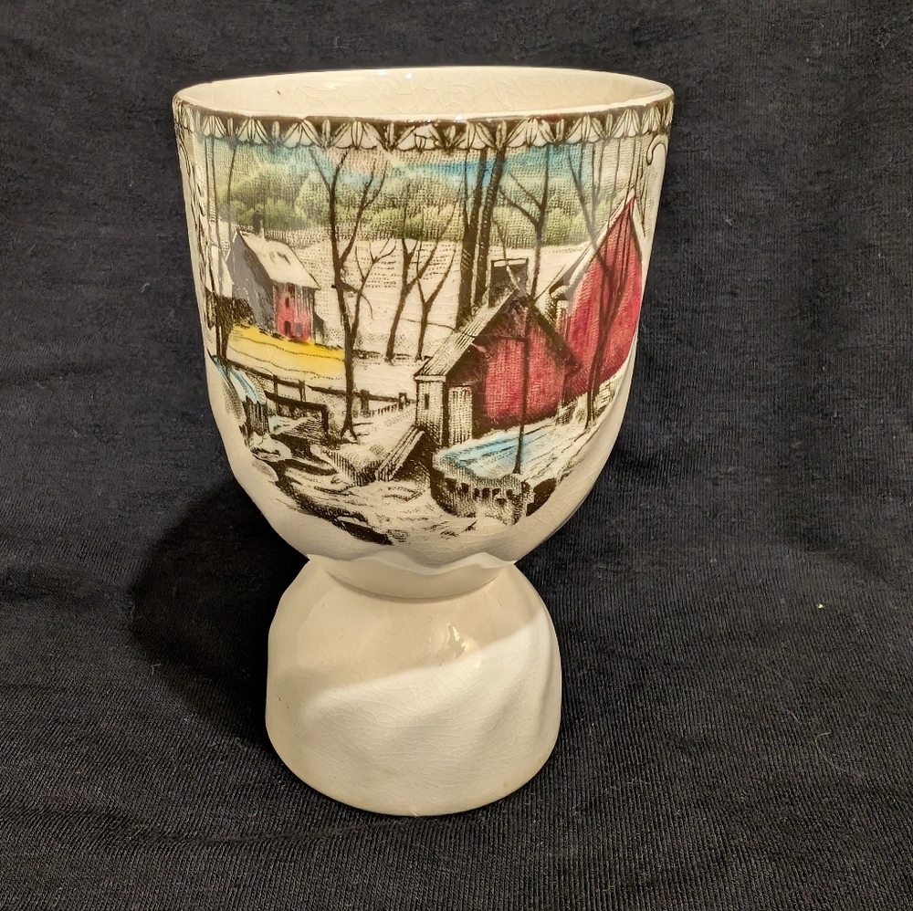 Johnson brother vintage egg cup